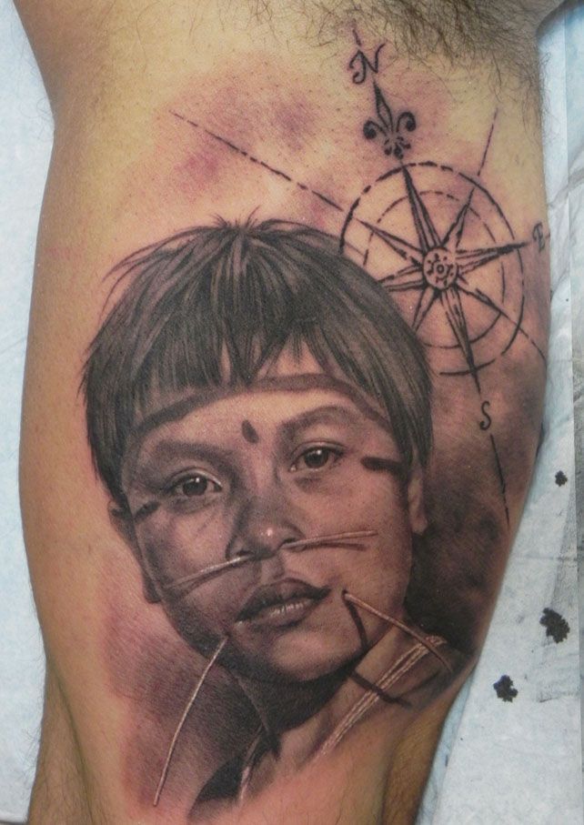 xavi garcia boix tattoo retrato realismo portrait realism tatuaje valencia diversos random aventura aventure