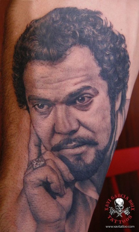 xavi garcia boix tattoo retrato realismo portrait realism tatuaje valencia familia family tatuajes juan