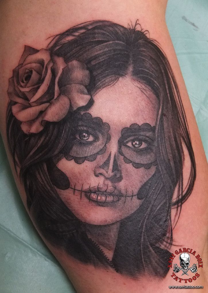 xavi garcia boix tattoo retrato realismo portrait realism tatuaje valencia tatuajes personajes famosos famous characters penelope cruz